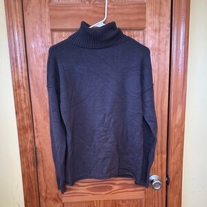 RD Style Charcoal Turtleneck Sweater